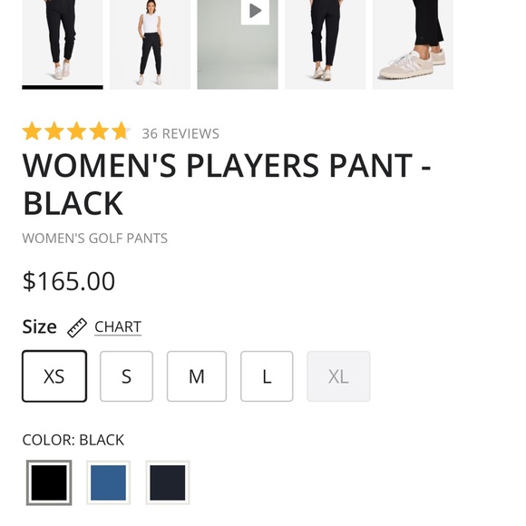 Bad Birdie players pant golf pants size large - Picture 3 of 7